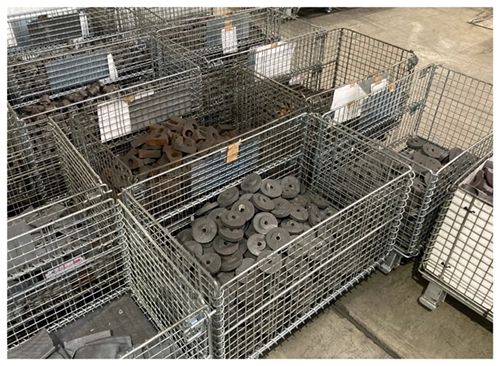加工した鋳造品の保管容器として