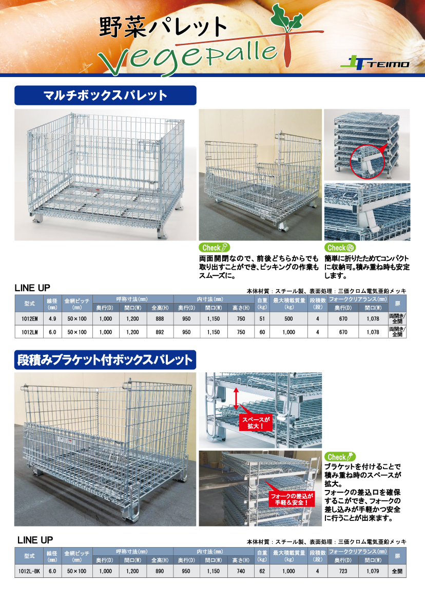 ボックスパレット | カテゴリ | ボックスパレット等搬送機は株式